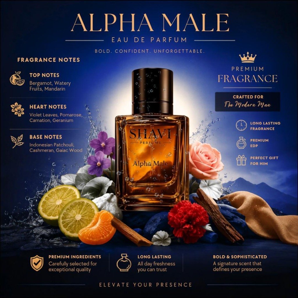 SHAVI Alpha Male Perfume
